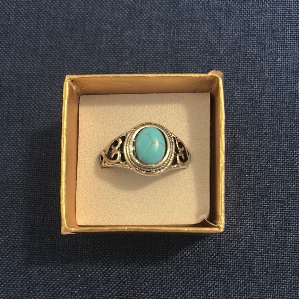 Turquoise Silver Ring